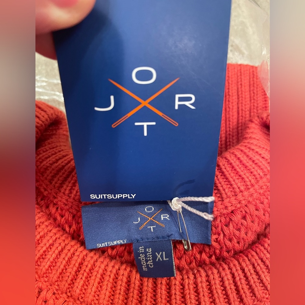 NWT Suitsupply Jort Cable Knit Sweater $109